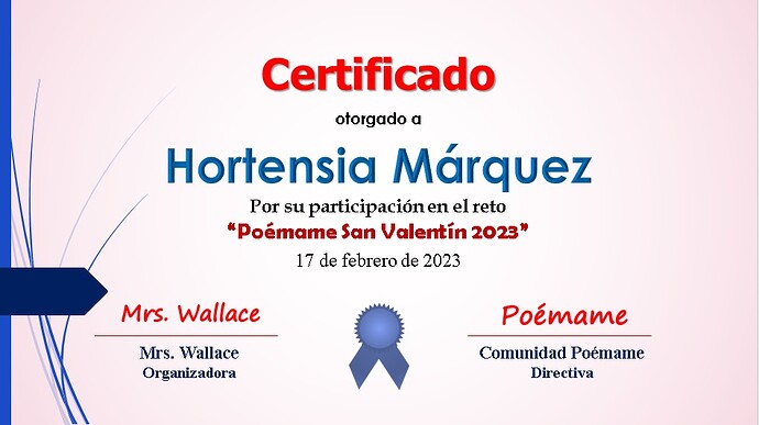 Hortensia Márquez- Sábado 18-02-2023