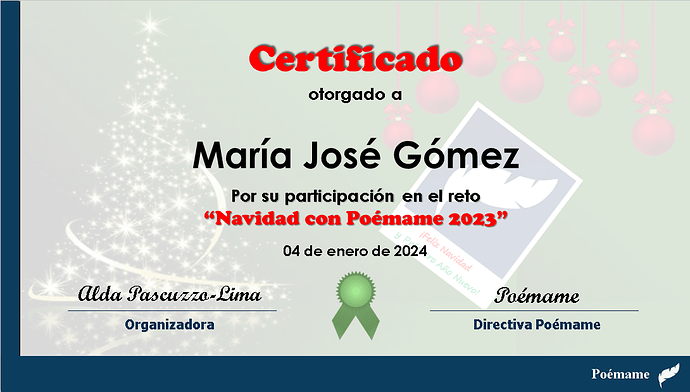 25 - María José Gómez - 04-01-2024