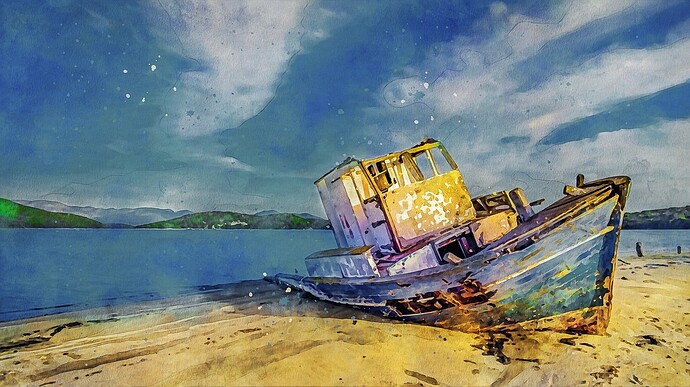 la barca rota