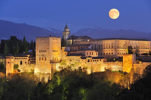 spain-andalusia-granada-province-view-of-alhambra-palace-illuminated-at-night
