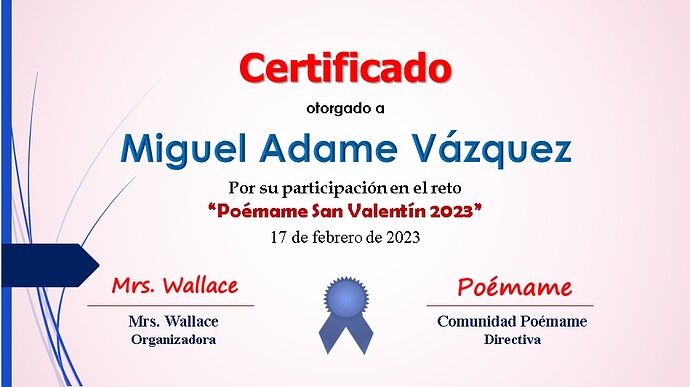 Miguel Adame Vázquez - Sábado 18-02-2023