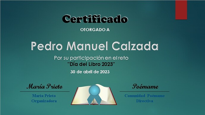 Pedro Manuel Calzada - 30-04-2023