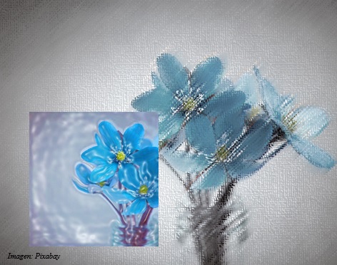 Flor Azul - Cadena de Liras - 29-09-2020
