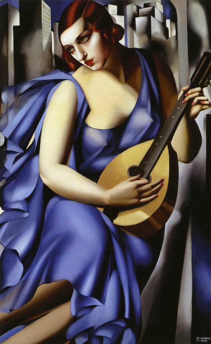 Tamara de Lempicka - The musicien (1929)
