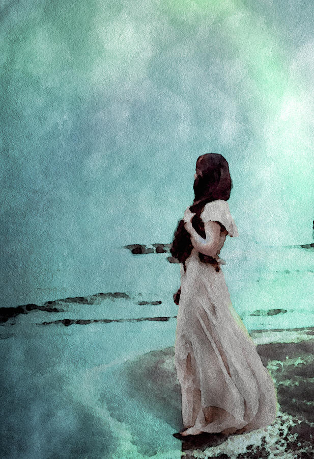 Silence Rides the Fog Digital Art by Susan Maxwell Schmidt