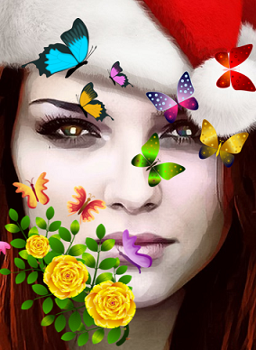 Navidad con Poémame Reto 2023 Sonetillo ALDA - 25-12-2023 - Ilustración Pinterest y Pixabay