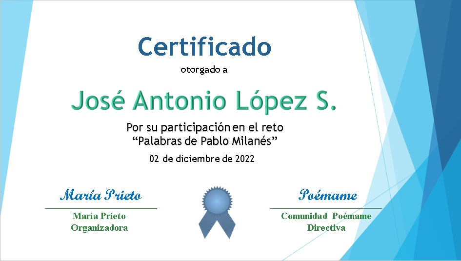 José Antonio López S - 03-12-2022