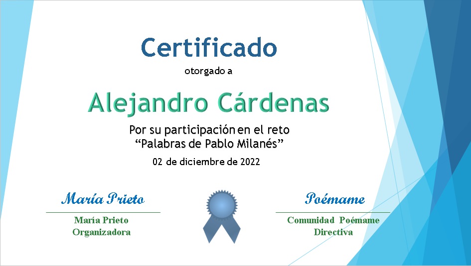 Alejandro Cárdenas - 03-12-2022