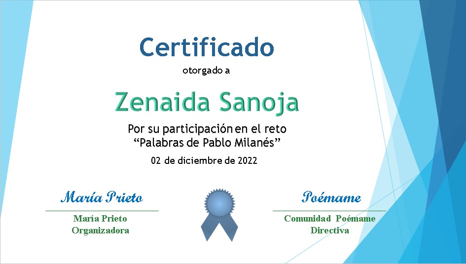 Zenaida Sanoja - 03-12-2022