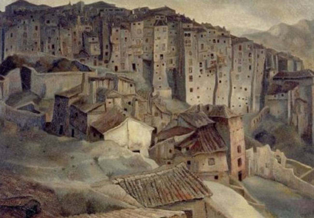 Vista de Cuenca, Wifredo Lam. 1998